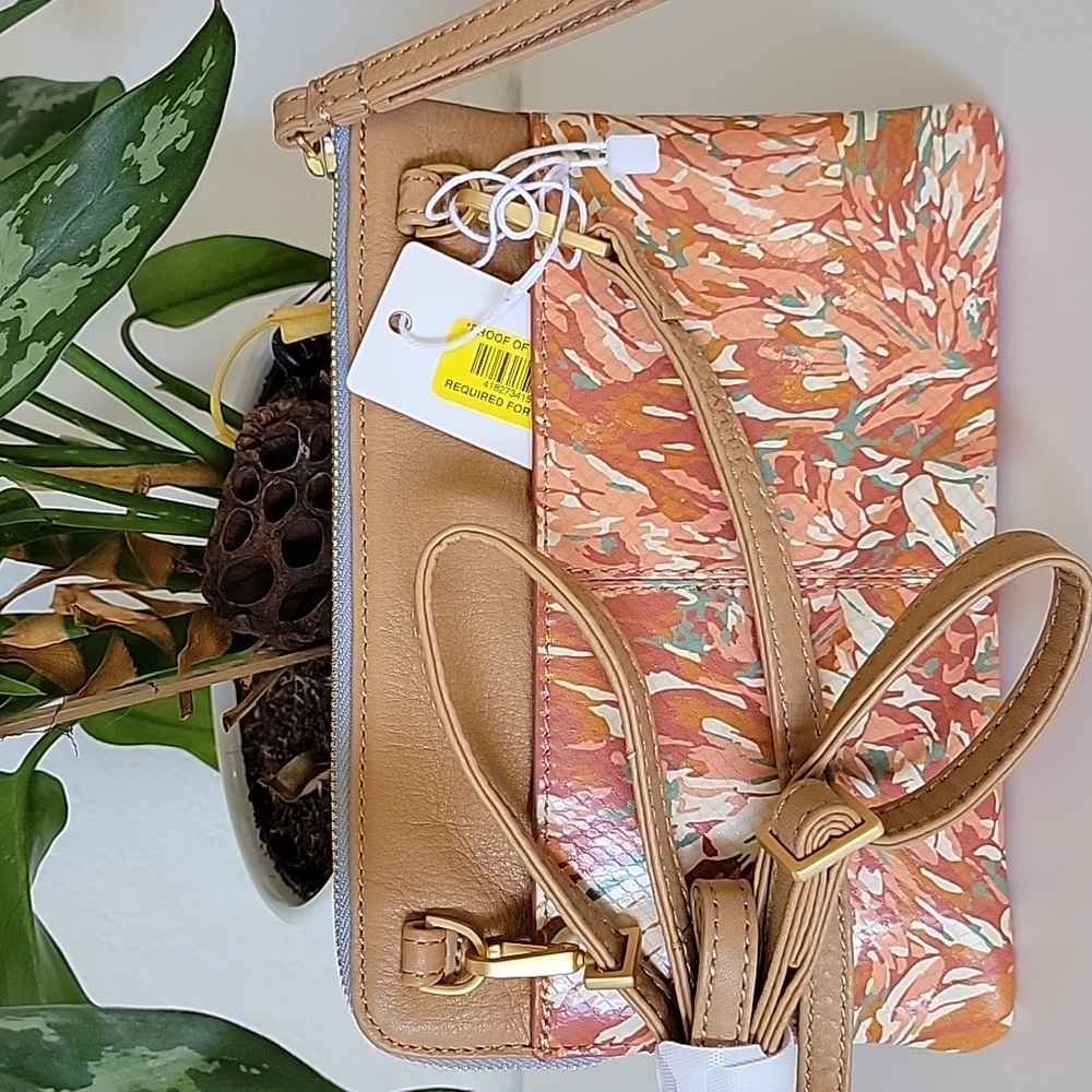 NWT Hammitt Nash SML Garden Party Brushed Gold Leather Crossbody Bag - Picture 7 of 15